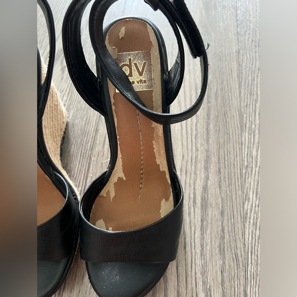 Black wedge heels - Picture 3 of 6